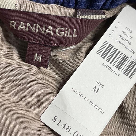 Anthropologie Ranna Gill Tiered Eyelet Off-The-Shoulder Romper Size Medium NEW - Picture 7 of 8